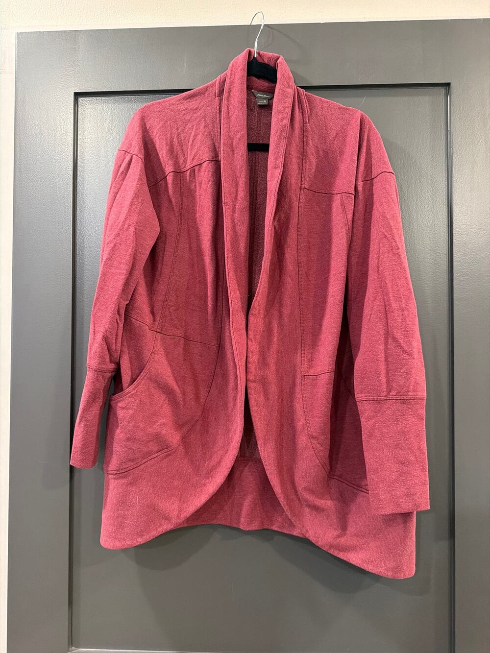 Eddie Bauer Women's Burgundy Cardigan